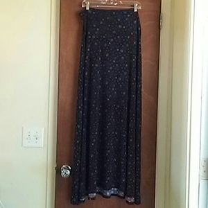 LuLaRoe Maxi Skirt Size Medium
